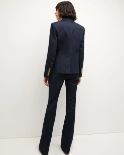 Aire Denim Dickey Jacket in Dark Wash