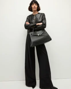 Andrea Leather Jacket in Black