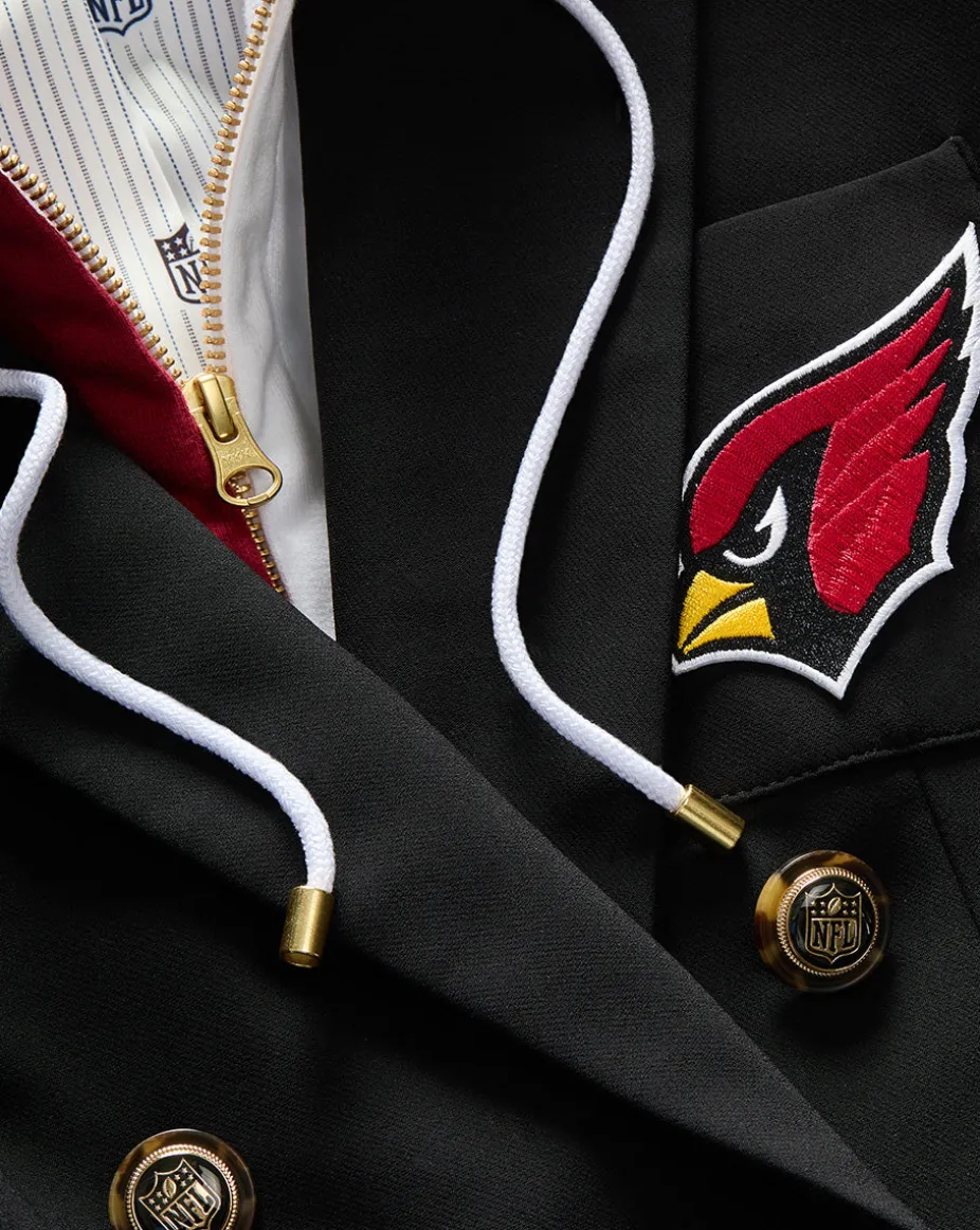 Arizona Cardinals Dickey Jacket in Black/Gold