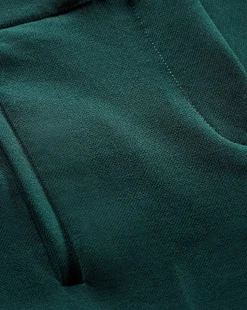 Arte High Waisted Pant in Dark Green