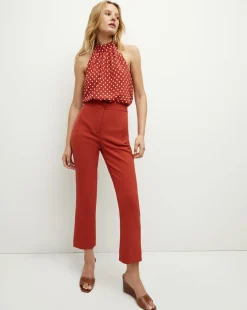 Arte Pant in Brick Red