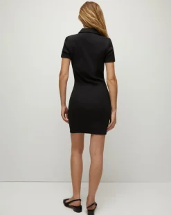 Bailey Polo Dress in Black