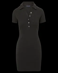 Bailey Polo Dress in Black