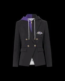Baltimore Ravens Dickey Jacket in Black/Gold