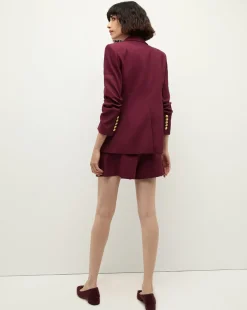 Battista Dickey Jacket in Wine