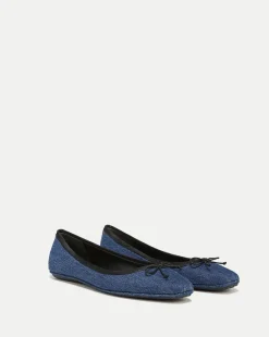Beatrix Denim Ballet Flat
