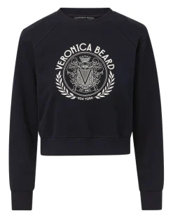 Beaumont Logo Sweatshirt in Navy