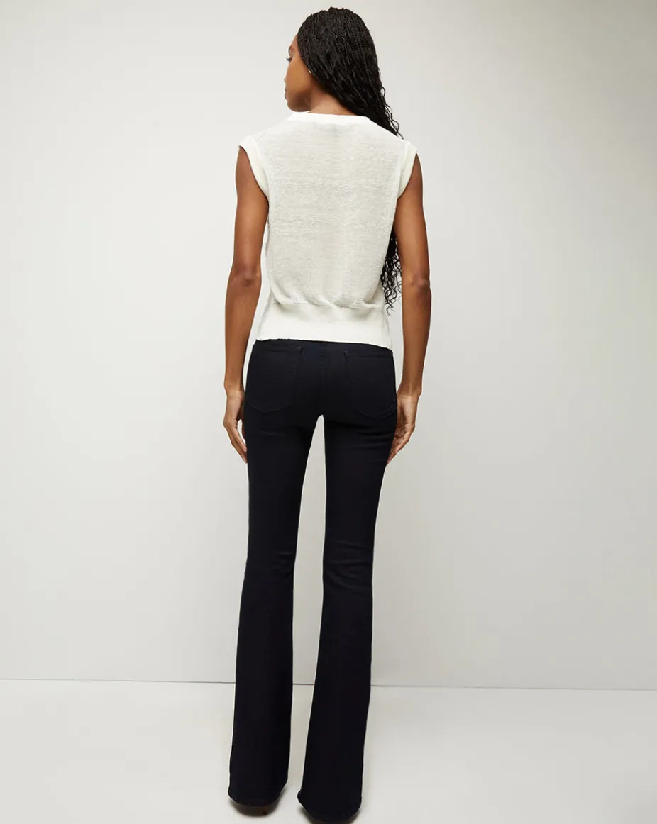 Beverly Skinny High-Rise Flare Jeans