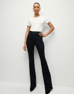 Beverly Skinny-Flare Jean in Indigo Wash