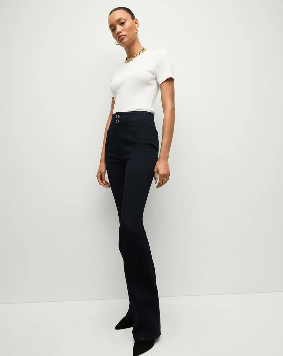 Beverly Skinny-Flare Jean in Indigo Wash