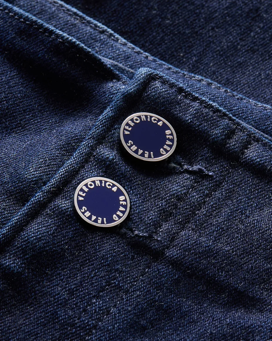 Beverly Skinny-Flare Jean in Indigo Wash