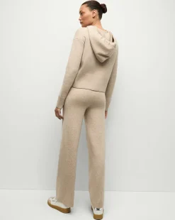 Billy Merino Cashmere Hoodie in Oatmeal