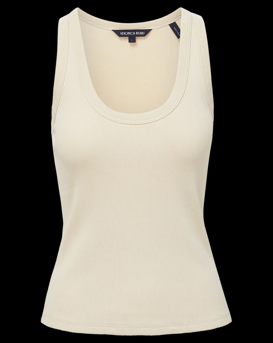 Birke Scoopneck Tank in Limestone