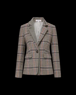 Blythe Jacket in Black Multi