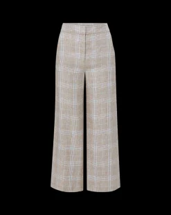 Brixton Linen Pant in Khaki Multi