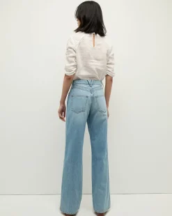 Bryce Pleated Top in Off-White