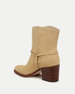 Camden Suede Bootie in Desert