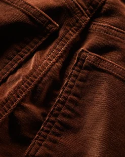 Cameron Corduroy Bootcut Pant in Brown
