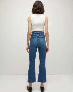 Carolina Skinny Kick-Flare Jean in Serendipity