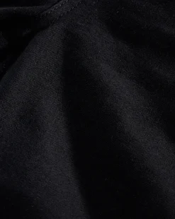 Carson Black Washed Kick-Flare Jeans