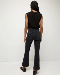 Carson High-Rise Ankle Flare Jean