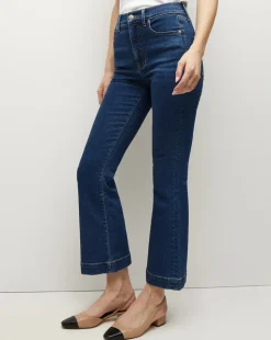 Carson Kick-Flare High-Rise Jean