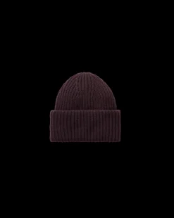 Cashmere Foldover Beanie in Dark Chocolate