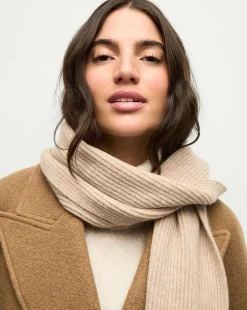 Cashmere Scarf in Oatmeal