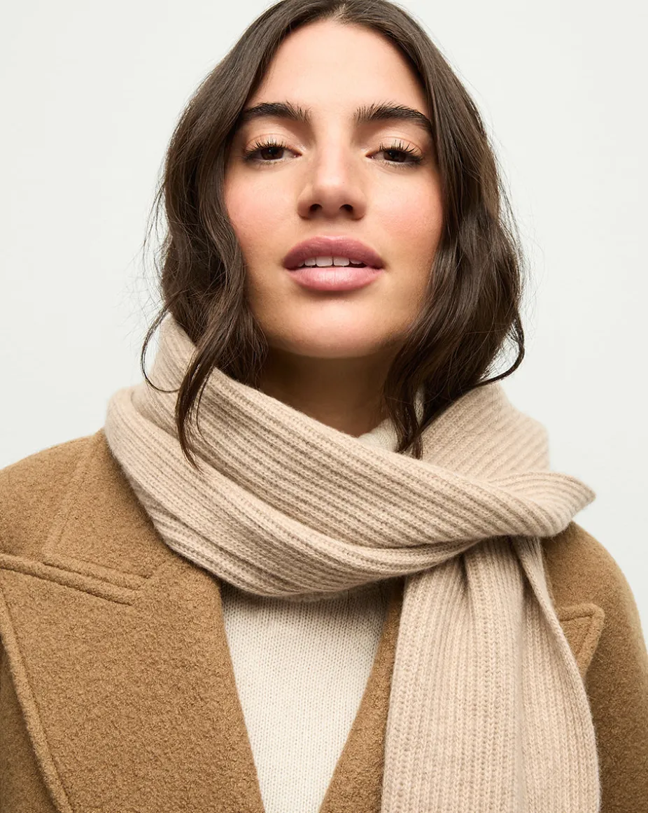Cashmere Scarf in Oatmeal