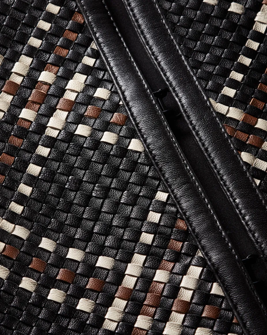 Cassandra Jacket in Black Multi