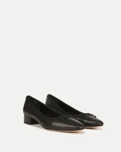 Cecile Leather Ballet Pump