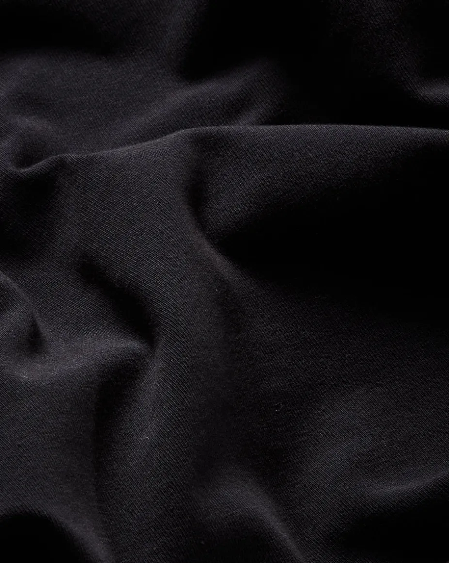 Charissa Stretch-Cotton Maxi Dress in Black