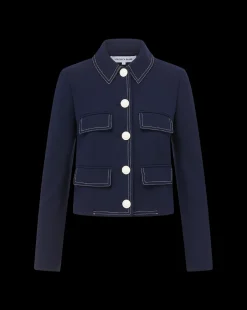 Constantine Jacket in Navy