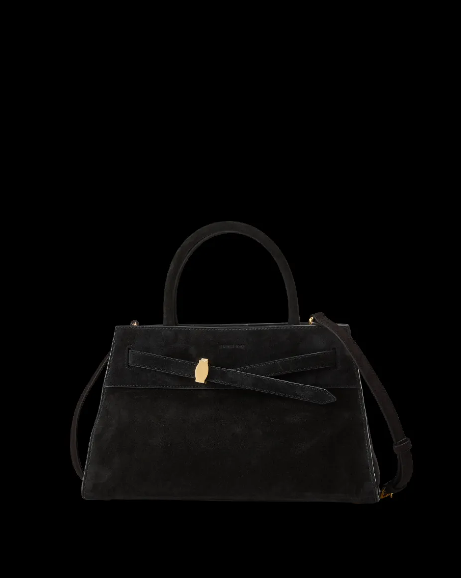 Dash Suede Bag in Black
