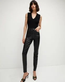 Debbie Skinny Vegan Leather Pant