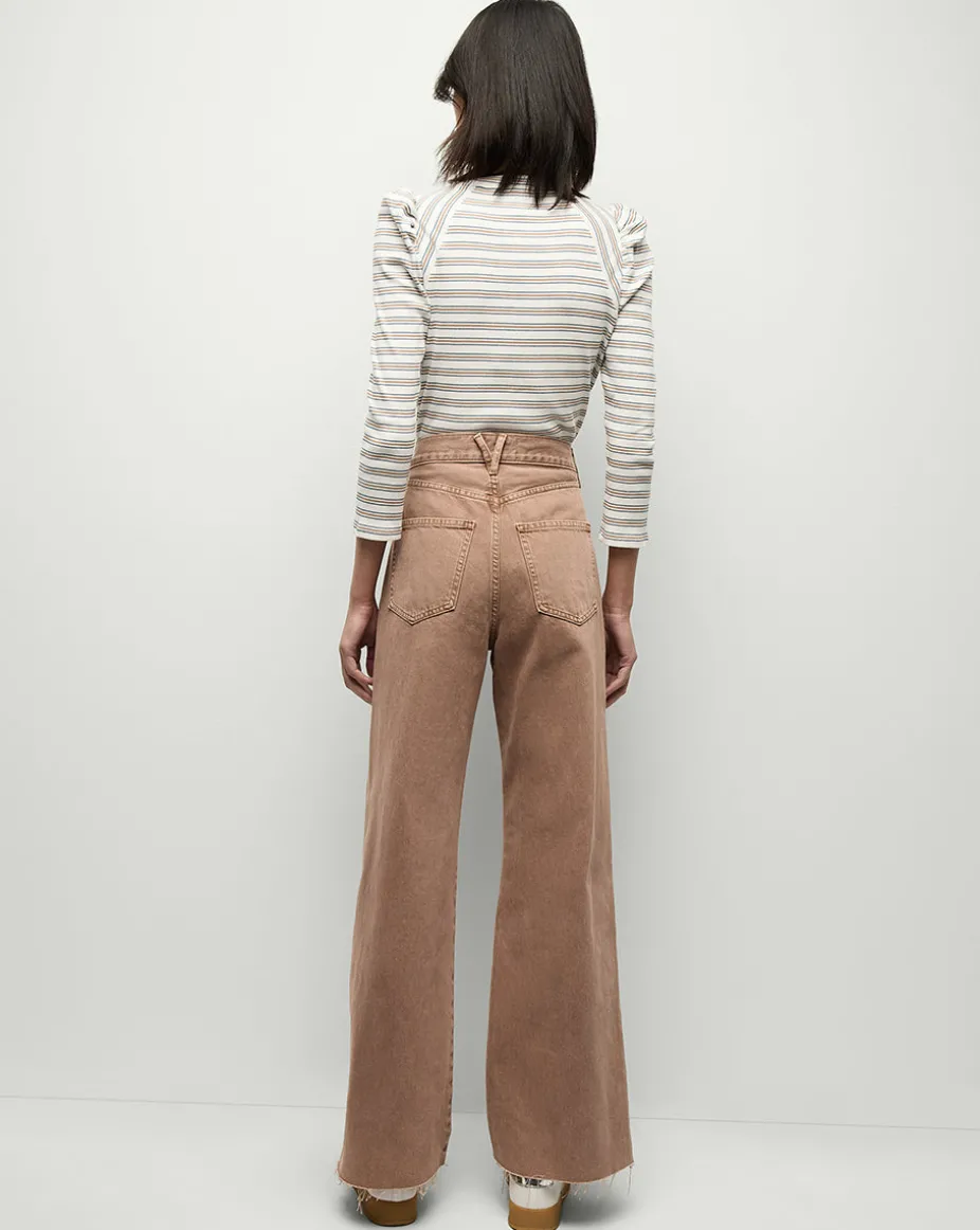 Delano Top in Off-White Multi