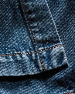 Diaz Denim Skort in Wanderer Dust