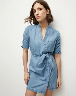 Dunn Denim Dress in Iceberg