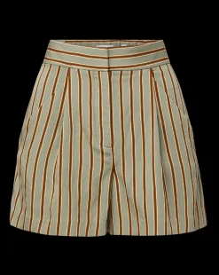 Elbe Pinstripe A-Line Short