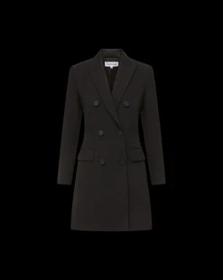 Elianna Blazer Dress in Black