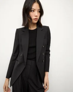 Elle Dickey Jacket in Black