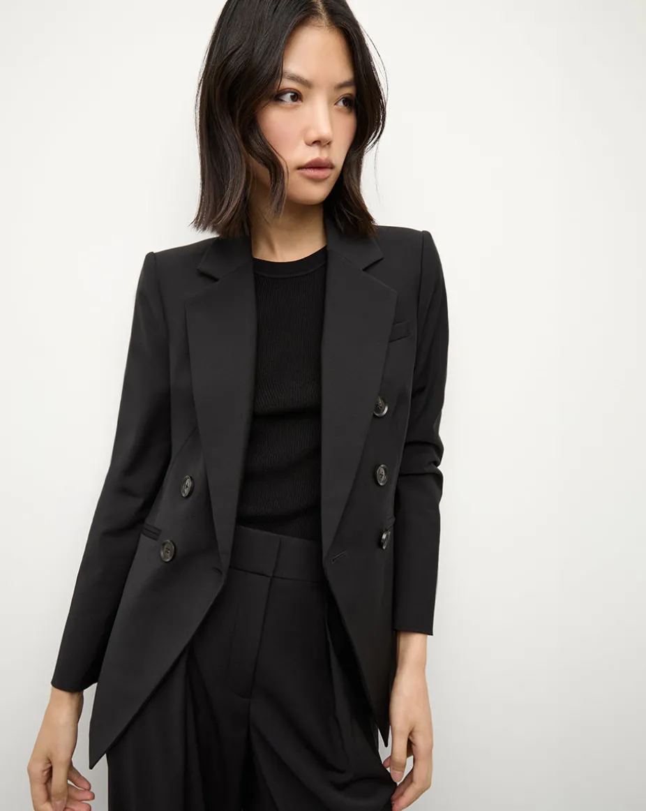 Elle Dickey Jacket in Black