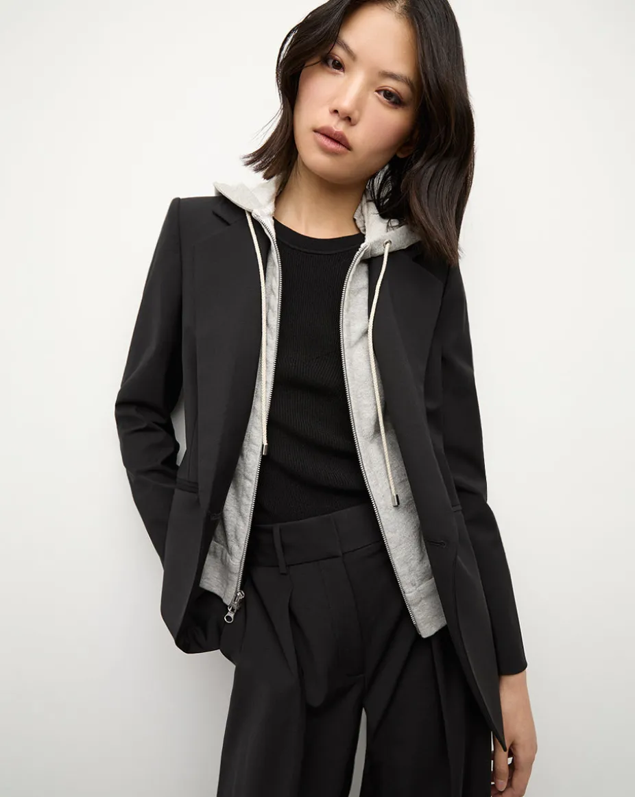 Elle Dickey Jacket in Black