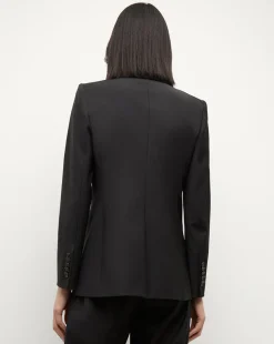 Elle Dickey Jacket in Black