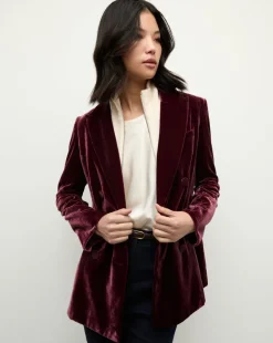 Ellette Dickey Jacket in Wine