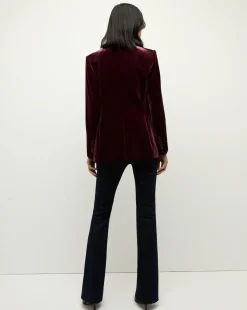 Ellette Dickey Jacket in Wine
