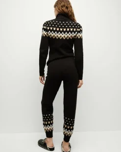 Fairbanks Blanche Knit Turtleneck in Black