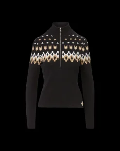 Fairbanks Blanche Knit Turtleneck in Black