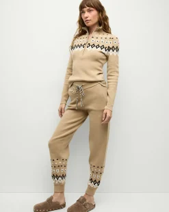 Fairbanks Blanche Knit Turtleneck in Khaki