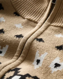 Fairbanks Blanche Knit Turtleneck in Khaki